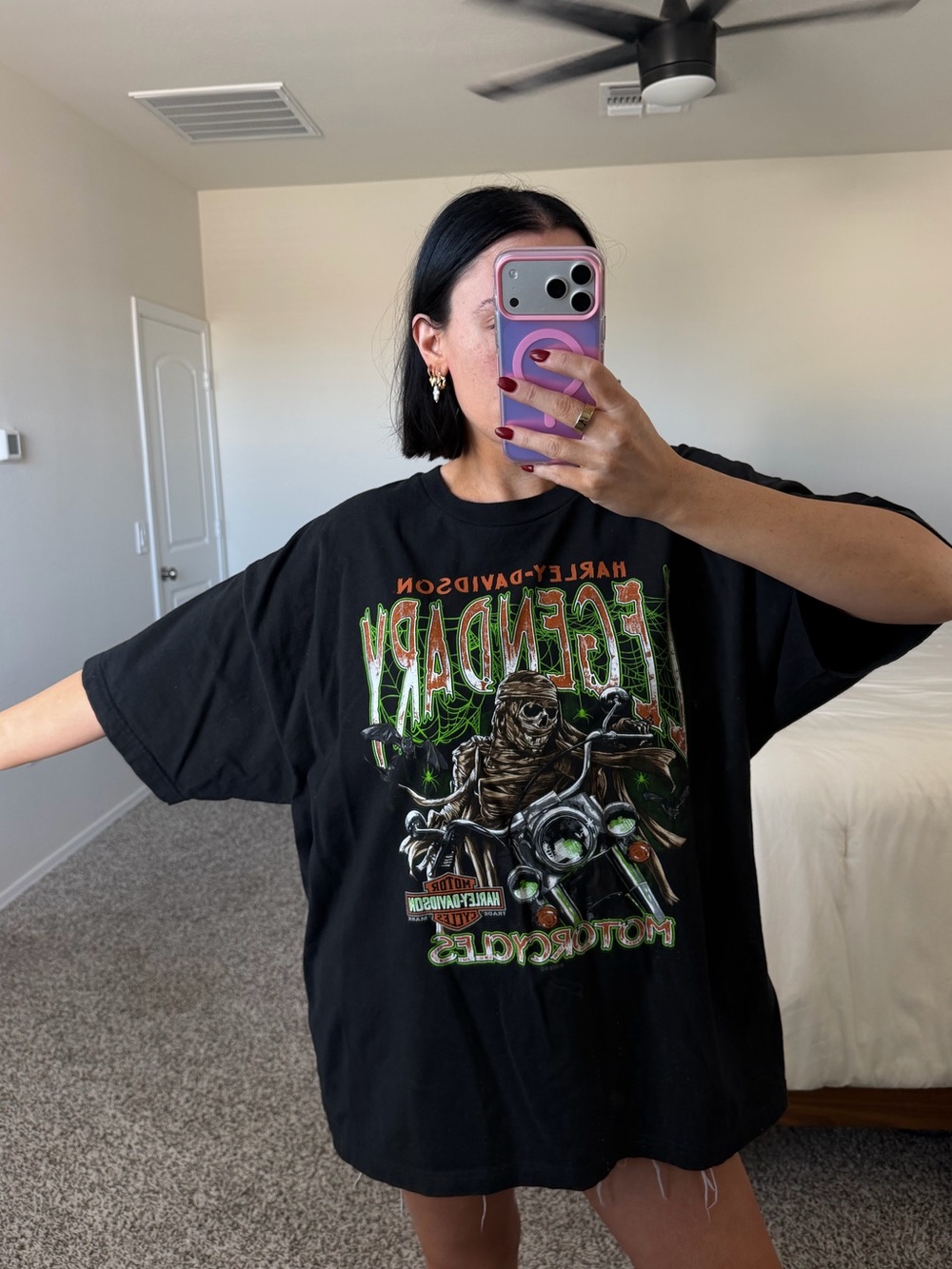 Harley Davidson mummy tee